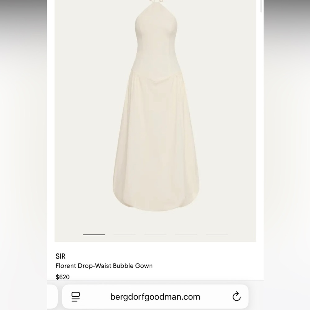 SIR Florent gown, size 1 - originally $620 - Picture 4 of 4